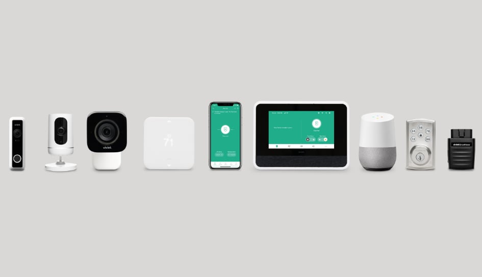 Vivint home security product line in Louisville